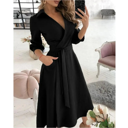 Robe Féminine Chic pour Femme Taille Parfaite