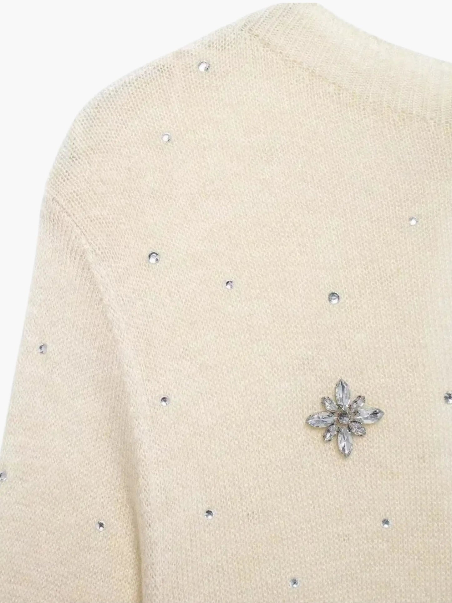 Cardigan Femme Tricoté Décontracté avec Boutons