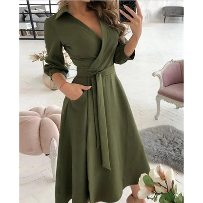 Robe Féminine Chic pour Femme Taille Parfaite