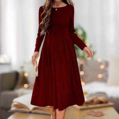 Robe Féminine Élégante Taille Mi-Longue - PanierRoyale
