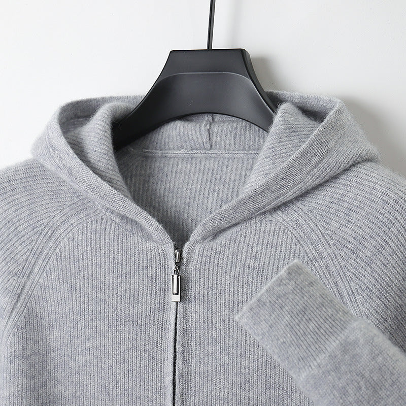 Pull Capuche Homme Grande Taille Doux et Chaud
