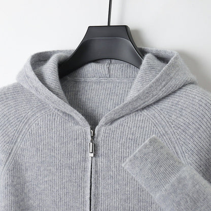 Pull Capuche Homme Grande Taille Doux et Chaud