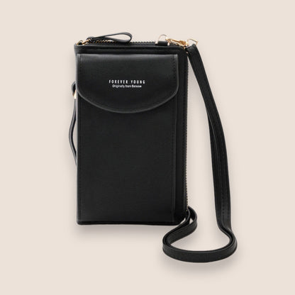 Sac à Main en Cuir Noir Classique - PanierRoyale