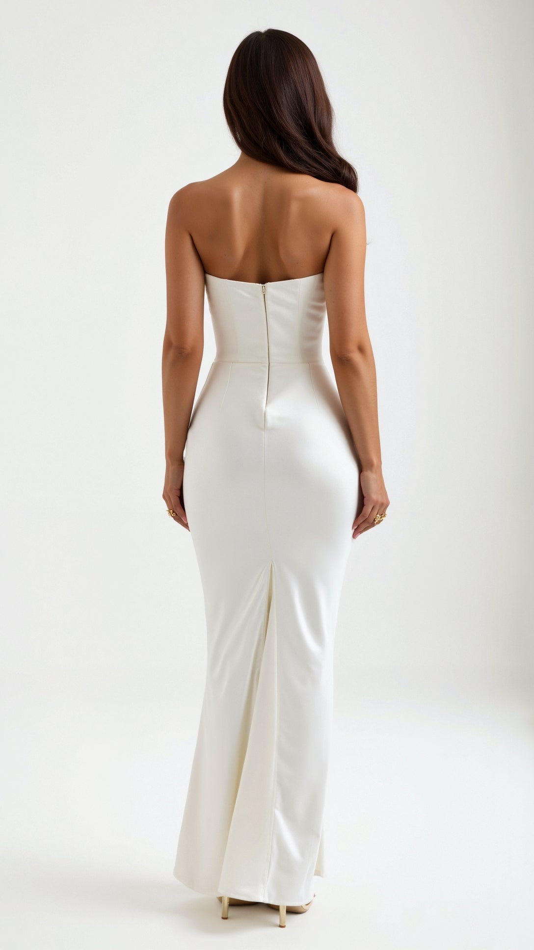Robe de cérémonie femme longue pour invitées de mariage