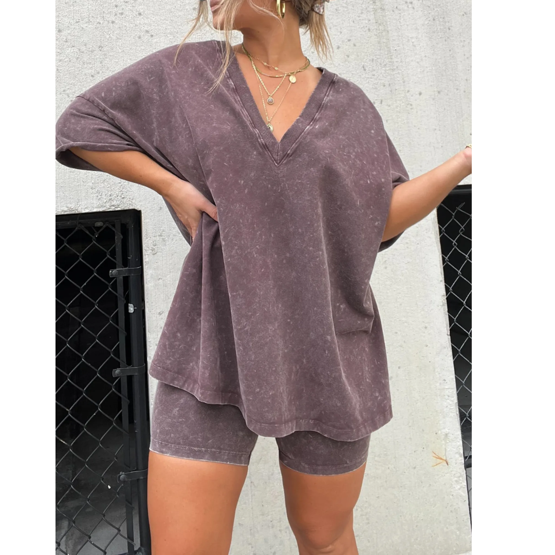 Ensemble Deux Pièces Femme Décontracté et Chic