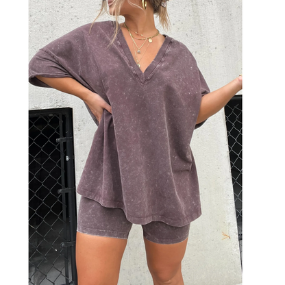 Ensemble Deux Pièces Femme Décontracté et Chic