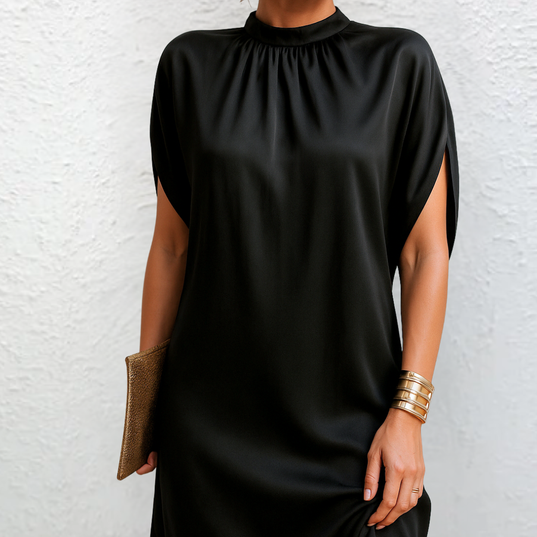 Robe Courte Femme Coupe Droite Confortable Chic