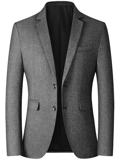 Veste Blazer Boutonnée Pour Homme | Hiver