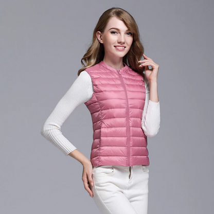 Blouson Femme Léger Été sans Manches