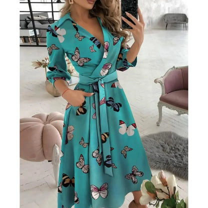 Robe Féminine Chic pour Femme Taille Parfaite - PanierRoyale