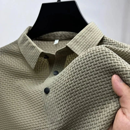Chemise Polo Homme Décontractée Manches Courtes
