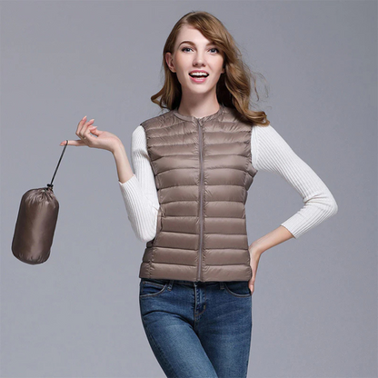 Blouson Femme Léger Été sans Manches
