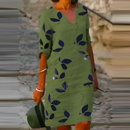 Robe Été Femmes | Imprimé Floral et Taille Élégante