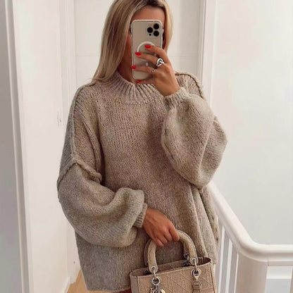 Pull Grande Taille Femme Très Doux et Confortable - PanierRoyale