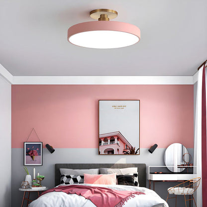 Lampe Plafond LED Or Moderne Élégante