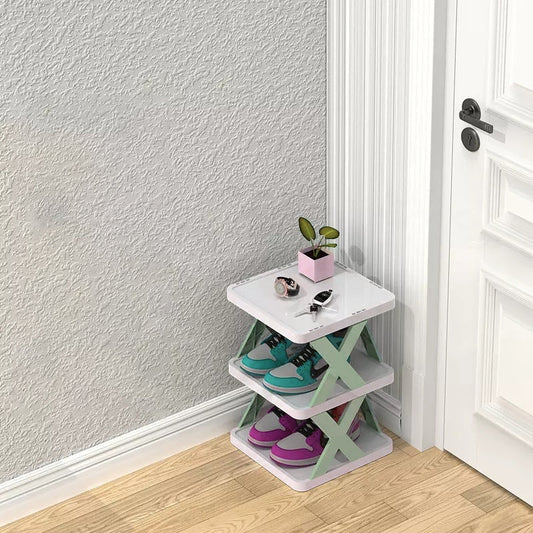 Étagère Chaussures Pliable et Éspace Économique - PanierRoyale