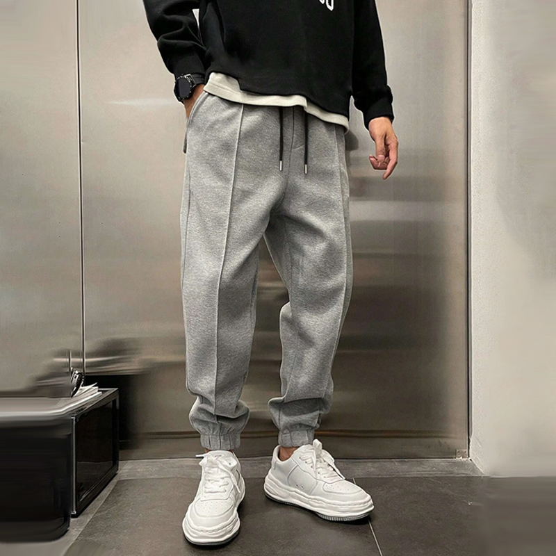 Pantalon Sport Homme Élastique Taille Haute