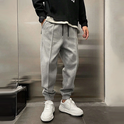 Pantalon Sport Homme Élastique Taille Haute