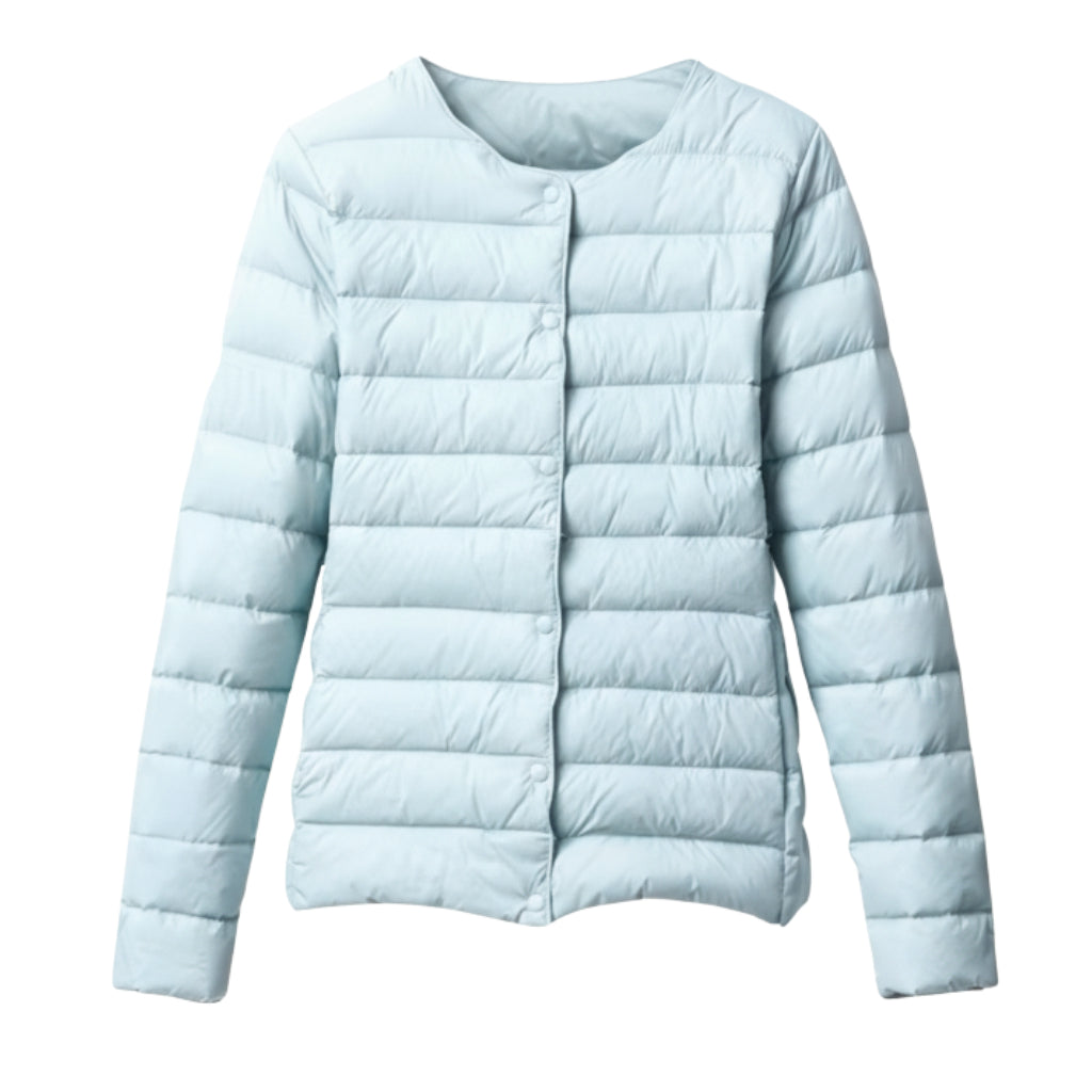 Veste Puffer Femelle Légère pour Printemps