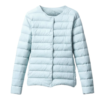 Veste Puffer Femelle Légère pour Printemps