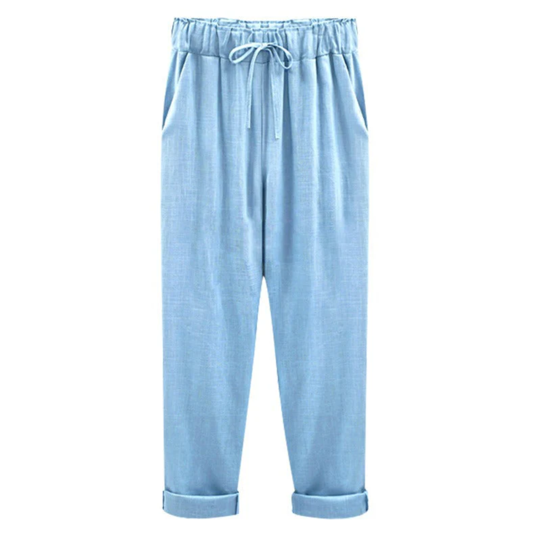 Pantalon Femme Été Léger et Confortable - PanierRoyale