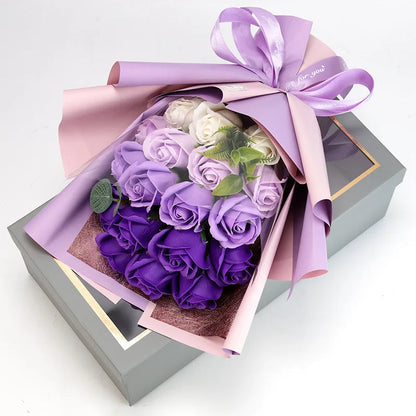 Bouquet de Mariage Roses et Fleurs Colorées