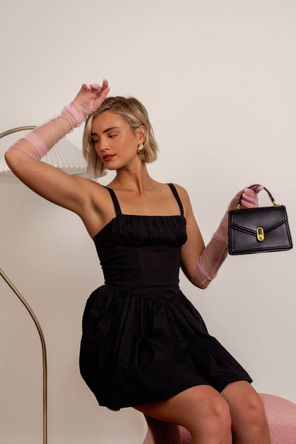 Sac à Main Femme Structuré avec Poignée et Fermeture Or