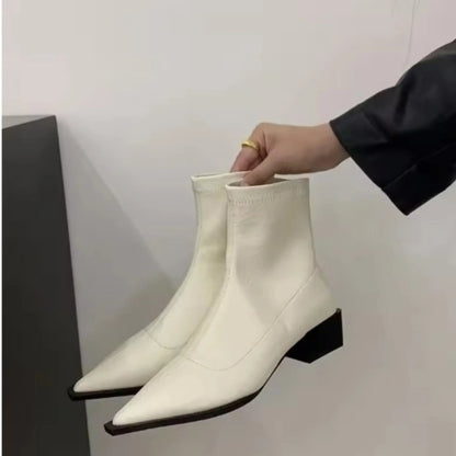 Bottines Femmes Chic à Talon Fin