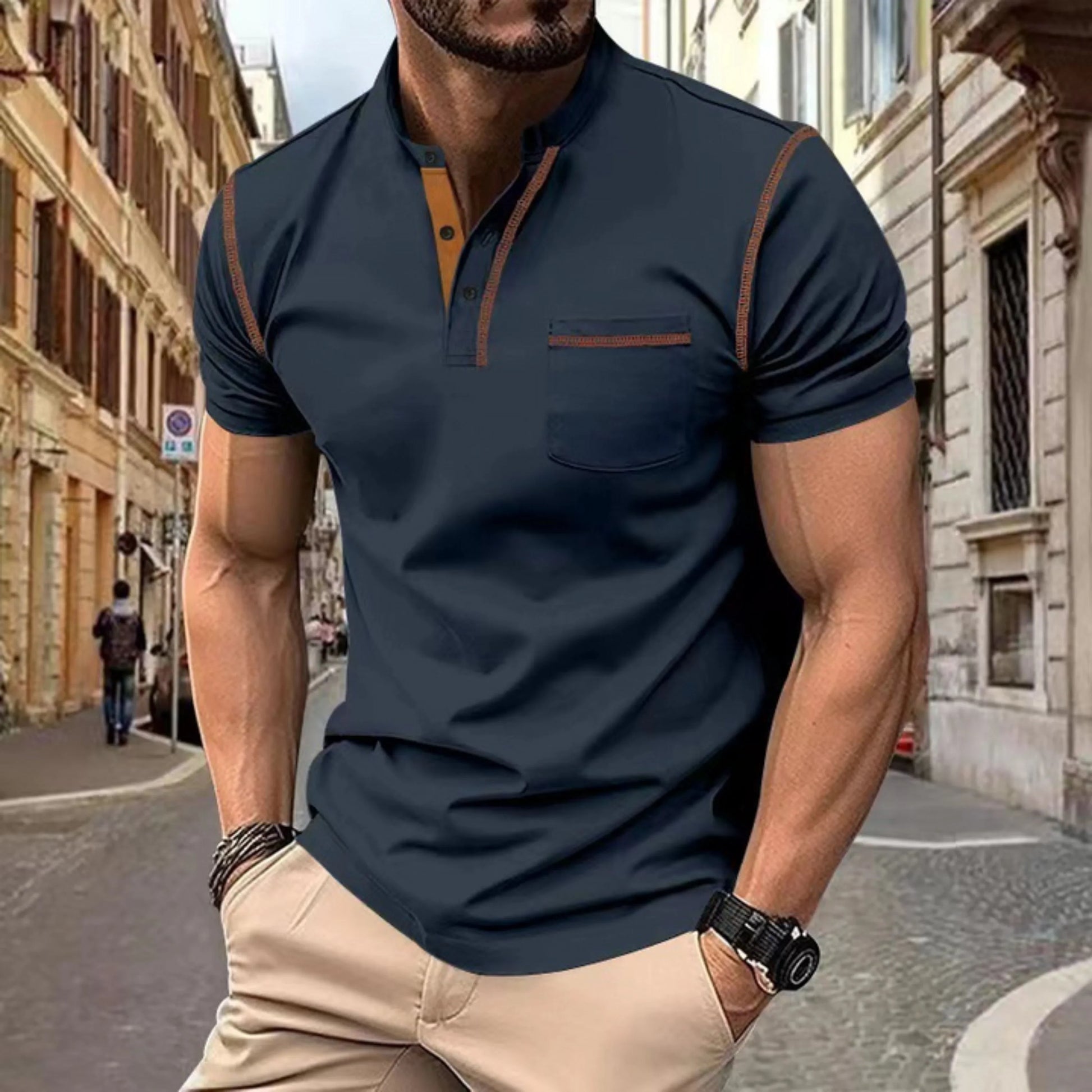 Chemise Polo Homme Polyvalente pour Tous les Jours - luxestyle