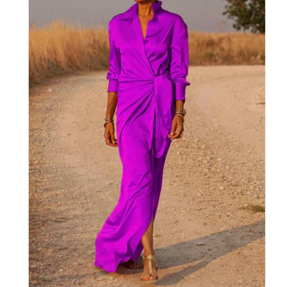 Robe Longue Femme Chic et Élégante pour Soirée