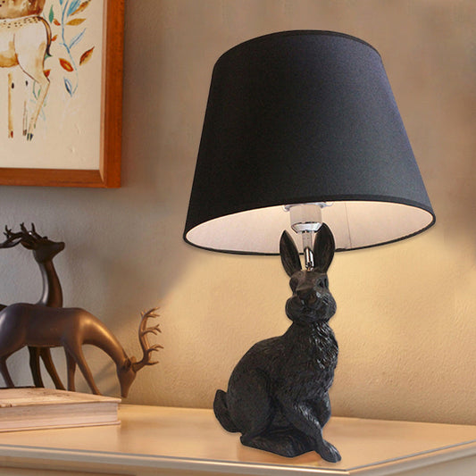 Lampe de Bureau Originale Lapin En Bois - PanierRoyale