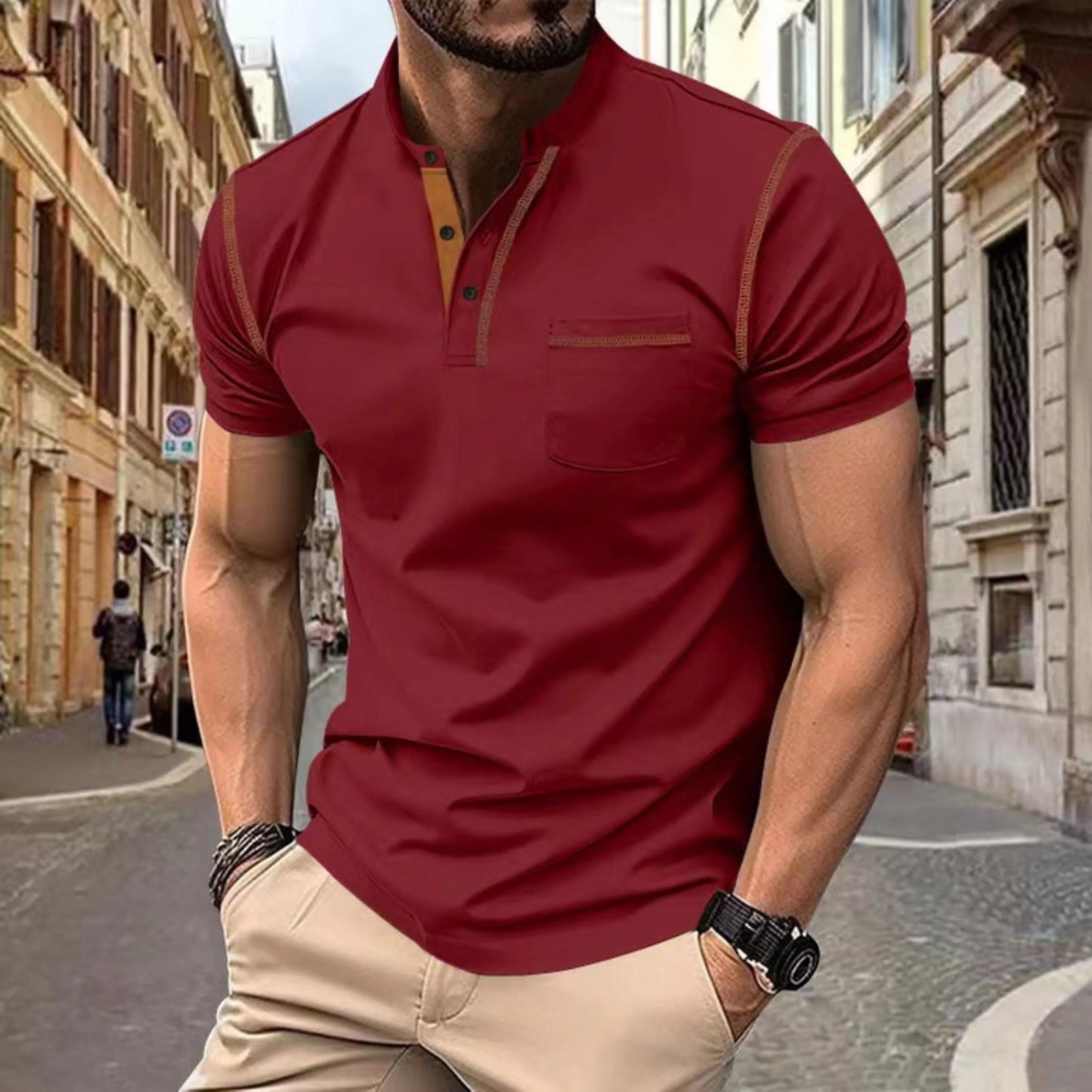 Chemise Polo Homme Polyvalente pour Tous les Jours