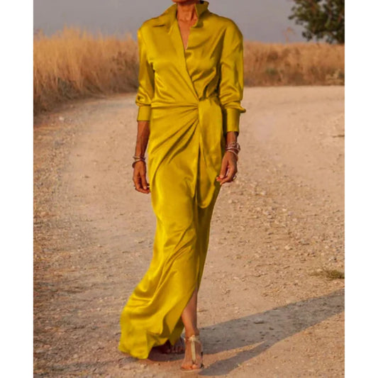 Robe Longue Femme Chic et Élégante pour Soirée - PanierRoyale