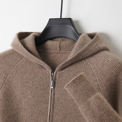 Pull Capuche Homme Grande Taille Doux et Chaud