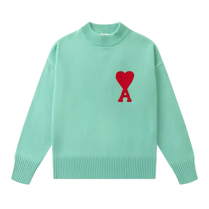 Pull Femme Cœur Décolleté Chic