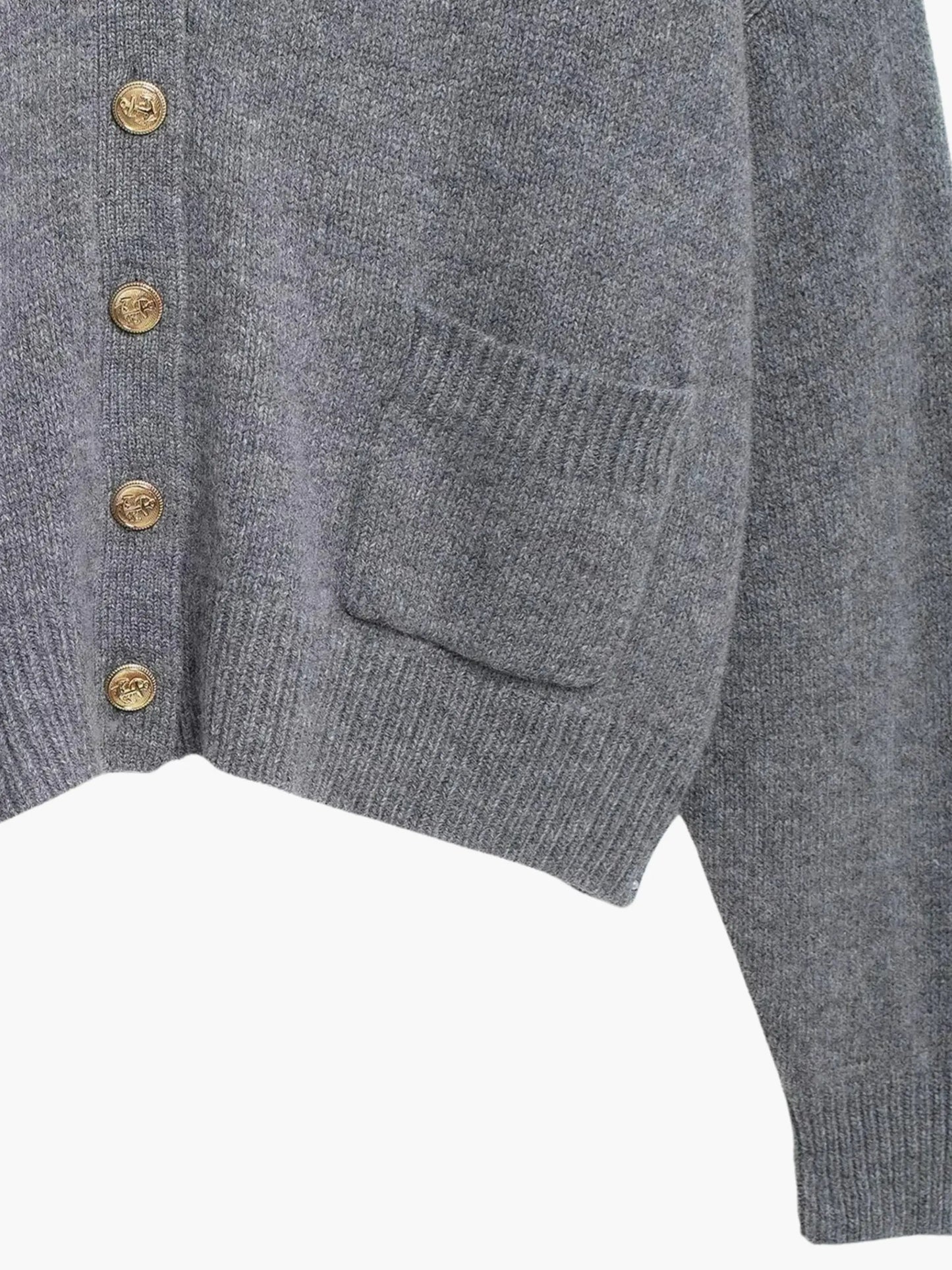 Cardigan Femme Col V Élégant