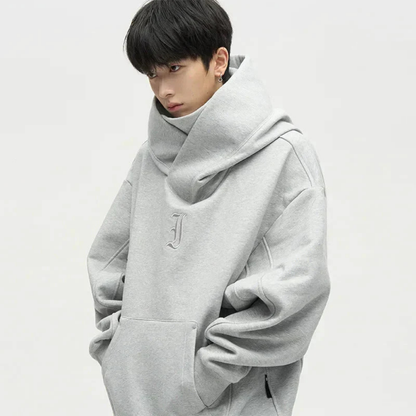 Sweat À Capuche D'hiver Surdimensionné Pour Homme | Avec Poche