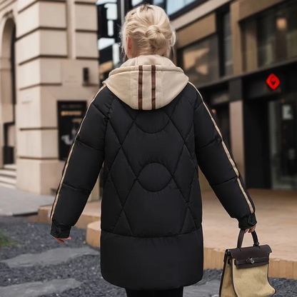 Manteau de Fourrure Élégant et Chaud