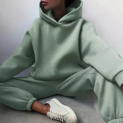 Sweat à Capuche Femme Hiver Douillet et Confortable