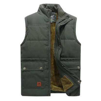 Gilet Homme Isolé Chaud Hiver