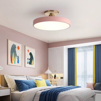 Lampe Plafond LED Or Moderne Élégante