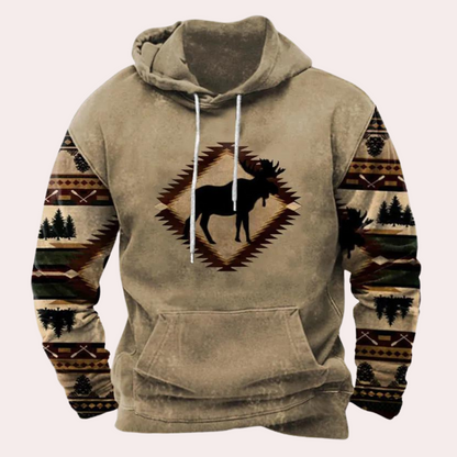 LOGAN - Sweat à Capuche Classique pour Hommes