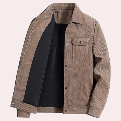 VINCENT - Veste en Velours Côtelé pour Hommes