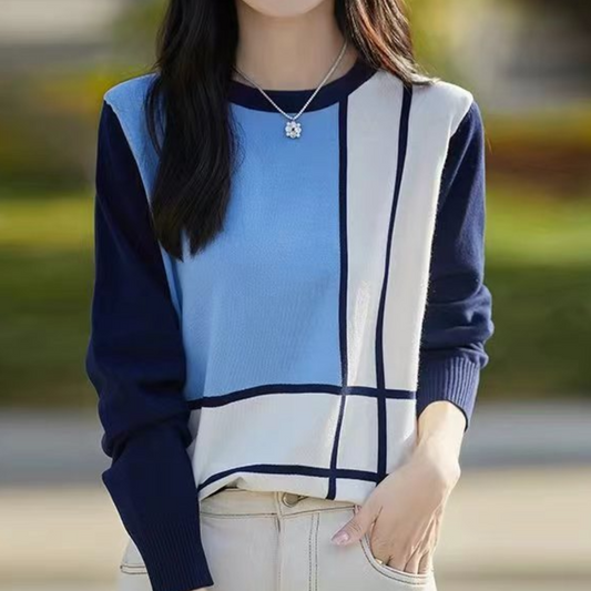 Pull Femme Col Rond Doux et Chaude - PanierRoyale