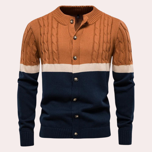 Gilet Tricot Homme Chic et Élégant - PanierRoyale