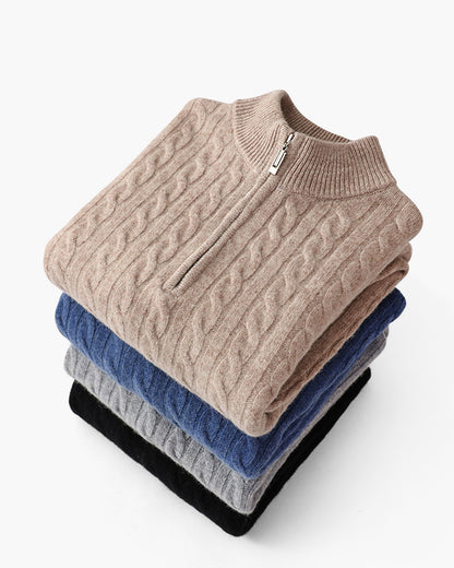 Pull Homme Hiver Câblé Chic et Élégant - PanierRoyale