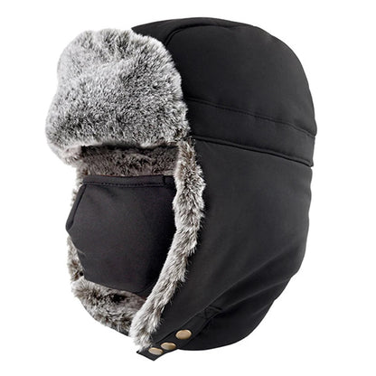 Bonnet Hiver Chaud et Doux pour Adulte avec Oreillettes