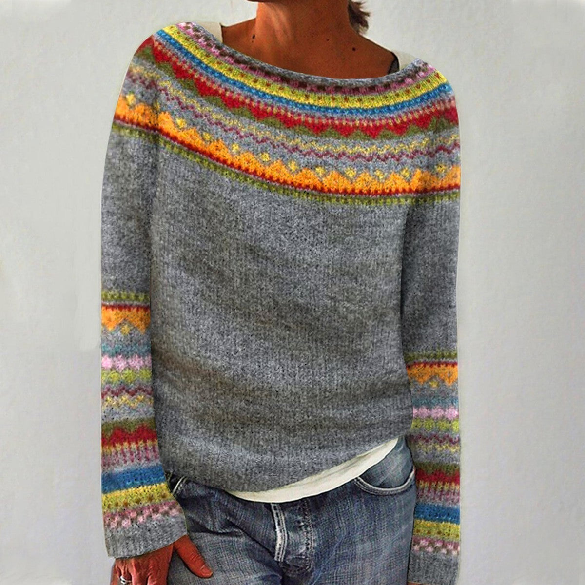 Pull Femme en Laine Mélange Doux et Chic - PanierRoyale