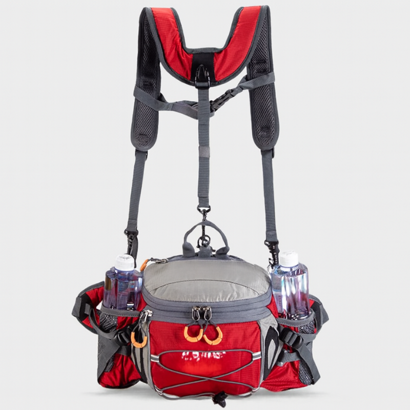 Sac de Sport Polyvalent avec Bretelle Réglable et Poches Zippées