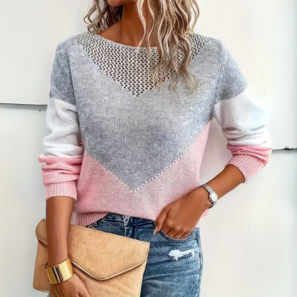 Pull Femme Détendu à Manches Longues - BerlinGlamour